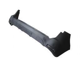 DACIA DOKKER- 13/21; ARKA TAMPON SİYAH (SENSÖR DELİKSİZ/REFLEKTÖR DELİKLİ)