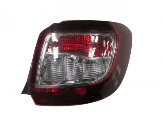 DACIA SANDERO- 13/16; STOP LAMBASI SAĞ KOYU KIRMIZI/BEYAZ (STEPWAY) (FÜME) (MARS) (E MARKLI)