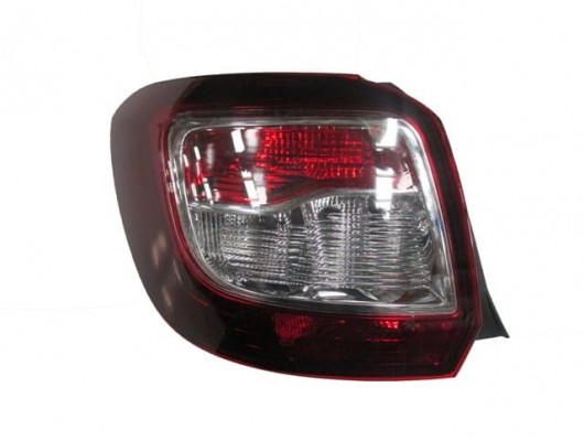 DACIA SANDERO- 13/16; STOP LAMBASI SOL KOYU KIRMIZI/BEYAZ (STEPWAY) (FÜME) (MARS) (E MARKLI)