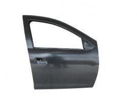 DACIA SANDERO- 13/20; ÖN KAPI KOMPLE SAĞ SİYAH (BAND DELİKSİZ) (İCELİ/ÇEKOMASTİKLİ) (BFN)