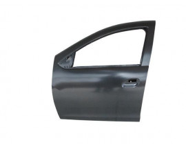 DACIA SANDERO- 13/20; ÖN KAPI KOMPLE SOL SİYAH (BAND DELİKSİZ) (İCELİ/ÇEKOMASTİKLİ) (BFN)