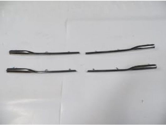 DACIA SANDERO- 13/16; ÖN PANJUR NİKELAJ ÇITASI 4 PARÇA (SET) (TYG)