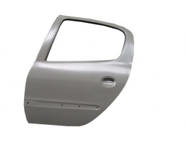 PEUGEOT 206- SD- 07/11; ARKA KAPI KOMPLE SOL GRİ BOYALI (TW)