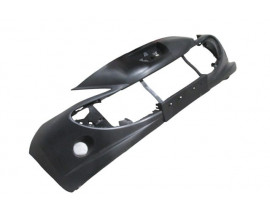 PEUGEOT 206 PLUS- HB- 10/13; ÖN TAMPON SİYAH (SİS DELİKLİ) (TW)