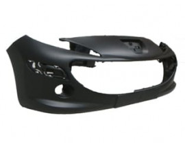 PEUGEOT 207- 06/09; ÖN TAMPON SİYAH (SİS DELİKLİ) BANT/PANJUR DELİKLİ (TYG)