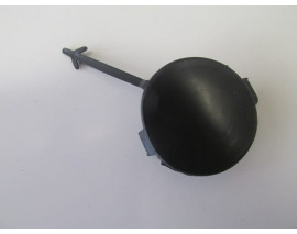 PEUGEOT 207- 06/09; ÖN TAMPON ÇEKİ DEMİRİ KAPAĞI SİYAH