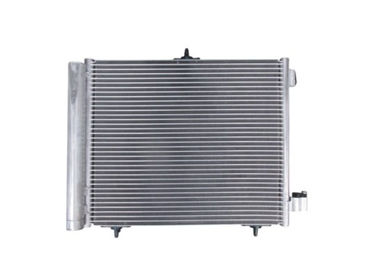 PEUGEOT 207- 06/12; KLİMA RADYATÖRÜ (BRAZING) (420x374x16) ALÜMİNYUM (3 AYAKLI) (ORİS)