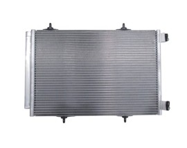 PEUGEOT 207- 06/12; KLİMA RADYATÖRÜ (BRAZING) (557x375x16) ALÜMİNYUM (4 AYAKLI) (ORİS)