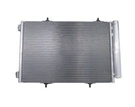 PEUGEOT 207- 06/12; KLİMA RADYATÖRÜ (BRAZING) (557x375x16) ALÜMİNYUM (4 AYAKLI) (ORİS)