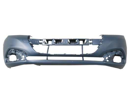 PEUGEOT 208- 16/20; ÖN TAMPON SİYAH SİS DELİKLİ/SENSÖR DELİKSİZ/ÇEKİ KAPAKLI (TW)