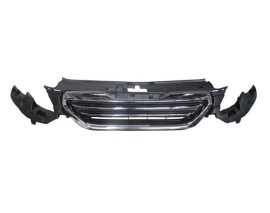 PEUGEOT 2008- 13/16; ÖN PANJUR SİYAH (NİKELAJ ÇERÇEVELİ) (TW)