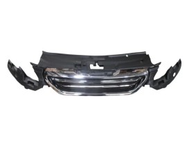 PEUGEOT 2008- 13/16; ÖN PANJUR SİYAH (NİKELAJ ÇERÇEVELİ) (TW)