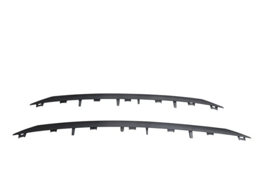 PEUGEOT 2008- 13/16; ÖN PANJUR ÇITASI SET 2 PARÇA ALT/ÜST SİYAH (TYG)