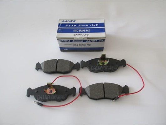 PEUGEOT 306- SD/HB- 97/00; ÖN FREN BALATASI (2 KABLOLU)(DİSK) (141,4X47,5X16/140,2X47,9X16) (BRA