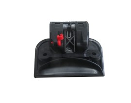 PEUGEOT 106- 91/96; ÖN KAPI DIŞ AÇMA KOLU SOL SİYAH (PÜTÜRLÜ TİP) (3KAPI)