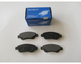 PEUGEOT 107- 06/14; ÖN FREN BALATASI (DİSK)(123X42,7X16)(BRAMAX)