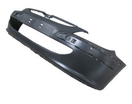 PEUGEOT 307- 01/05; ÖN TAMPON SİYAH (FAR YIKAMA DELİKSİZ) (PANJUR/BANT DELİKLİ) (EUROBUMP)