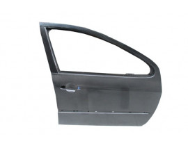 PEUGEOT 307- 01/05; ÖN KAPI KOMPLE SAĞ SİYAH BOYALI (İCELİ/ÇEKOMASTİKLİ)(TW)