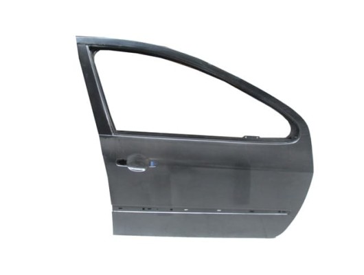 PEUGEOT 307- 01/05; ÖN KAPI KOMPLE SAĞ SİYAH BOYALI (İCELİ/ÇEKOMASTİKLİ)(TW)