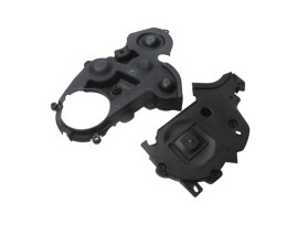 PEUGEOT 307- 01/05; EKSANTRİK ALT/ÜST KAPAĞI SET (2 PARÇA) (1.4 HDI)