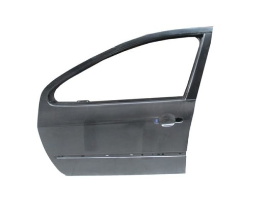 PEUGEOT 307- 06/08; ÖN KAPI KOMPLE SOL SİYAH BOYALI (İCELİ/ÇEKOMASTİKLİ) (TW)