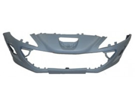 PEUGEOT 308- 08/11; ÖN TAMPON GRİ (ASTARLI SİS/BANT/IZGARA DELİKLİ (FAR YIKAMASIZ) (TYG)