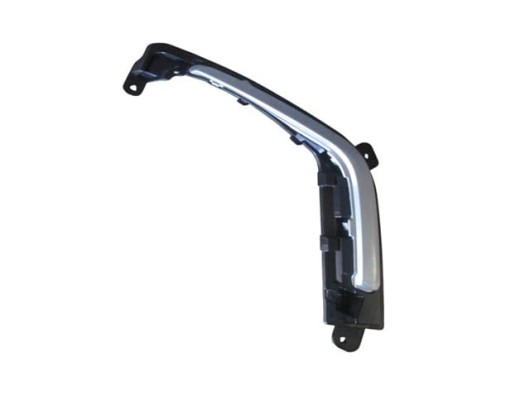 PEUGEOT 308- 11/13; SİS LAMBA ÇERÇEVESİ SAĞ SİYAH/ÇITASI GÜMÜŞ GRİ (LM)