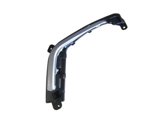 PEUGEOT 308- 11/13; SİS LAMBA ÇERÇEVESİ SOL SİYAH/ÇITASI GÜMÜŞ GRİ (LM)