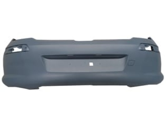 PEUGEOT 308- 08/11; ARKA TAMPON KOYU GRİ (SENSÖR DELİKSİZ TYG)