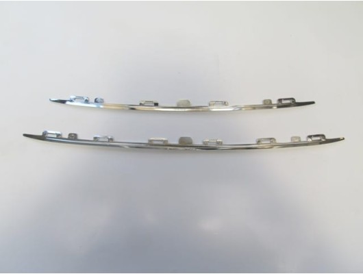 PEUGEOT 308- 14/15; ÖN PANJUR ÇITASI SET 2 PARÇA ÜST/ALT NİKELAJLI (ALLURE MODEL) (TW)