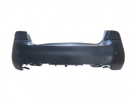 PEUGEOT 308- 17/21; ARKA TAMPON (ASTARLI SİYAH SENSÖR DELİKLİ/KARLIKSIZ (ALLURE/ACTIVE MODEL)PHIRA)