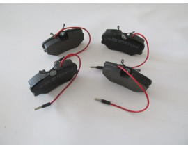 PEUGEOT 405- 87/96; ÖN FREN BALATASI (4 KABLOLU)(DİSK)(94,8X49X19)(BRAMAX)