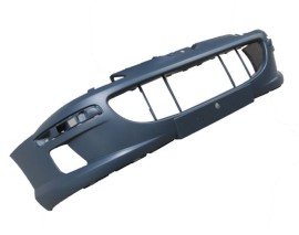 PEUGEOT 407- 04/11; ÖN TAMPON GRİ (ASTARLI (BANT/SİS DELİKLİ (FAR YIKAMA DELİKSİZ) TW)