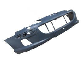 PEUGEOT 407- 04/11; ÖN TAMPON GRİ (ASTARLI (BANT/SİS DELİKLİ (FAR YIKAMA DELİKLİ) TW)