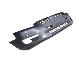 PEUGEOT 508- 11/14; ÖN TAMPON SİYAH PANJURLU KOMPLE/ÇEKİ KAPAKLI/BRAKETLİ (TW)