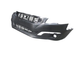 PEUGEOT 508- 14/17; ÖN TAMPON SİYAH PANJURLU KOMPLE/BRAKETLİ (TW)