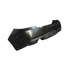 PEUGEOT 508- 14/17; ARKA TAMPON SİYAH KARLIKLI KOMPLE (ÇİFT EKSOZ DELİKLİ) (TW)