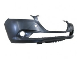 PEUGEOT 301- 13/16; ÖN TAMPON SİYAH (SİS/PANJUR/ÇEKİ DEMİRİ KAPAĞI DELİKLİ)