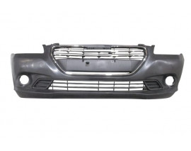 PEUGEOT 301- 13/16; ÖN TAMPON SİYAH (PANJURLU/SİS BRAKETLİ/NİKELAJ ÇITALI/ÇEKİ KAPAKLI)(TW)