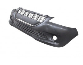 PEUGEOT 301- 13/16; ÖN TAMPON SİYAH (PANJURLU/SİS BRAKETLİ/NİKELAJ ÇITALI/ÇEKİ KAPAKLI)(TW)