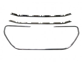 PEUGEOT 301- 13/16; ÖN PANJUR DIŞ NİKELAJ ÇITASI (3 PARÇA) SET