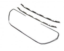 PEUGEOT 301- 13/16; ÖN PANJUR DIŞ NİKELAJ ÇITASI (3 PARÇA) SET