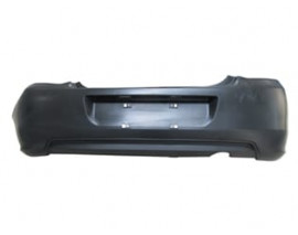 PEUGEOT 301- 17/21; ARKA TAMPON SİYAH (SENSÖR DELİKSİZ) (TW)