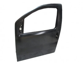 PEUGEOT BIPPER- 08/17; ÖN KAPI KOMPLE SOL SİYAH BOYALI (TW)