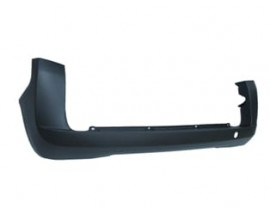 PEUGEOT BIPPER- 08/17; ARKA TAMPON SİYAH (BAGAJ KAPAĞI YANA AÇILAN ÇİFT KAPI)(ITALYA)