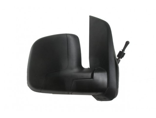 PEUGEOT BIPPER- 08/17; KAPI AYNASI SOL SİYAH MANUEL(ER AYNA)