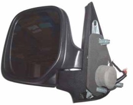 PEUGEOT PARTNER- 96/02; KAPI AYNASI SOL ELEKTRİKLİ/ISITMALI GRİ KAPAKLI 5FİŞLİ (TW)