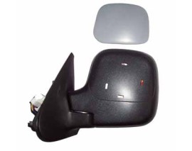 PEUGEOT PARTNER- 03/09; KAPI AYNASI SOL ELEKTRİKLİ/ISITMALI GRİ KAPAKLI 5FİŞLİ (TW)