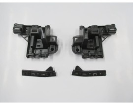 PEUGEOT PARTNER- TEPEE- 10/18; ARKA TAMPON BAĞLANTI BRAKETİ SAĞ/SOL SET (2 PARÇA)