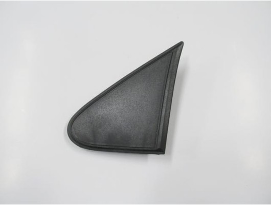 PEUGEOT PARTNER- TEPEE- 10/18; KAPI AYNA MUSKASI SOL SİYAH (ÇAMURLUK ÜST ÜÇGEN PLASTİĞİ)